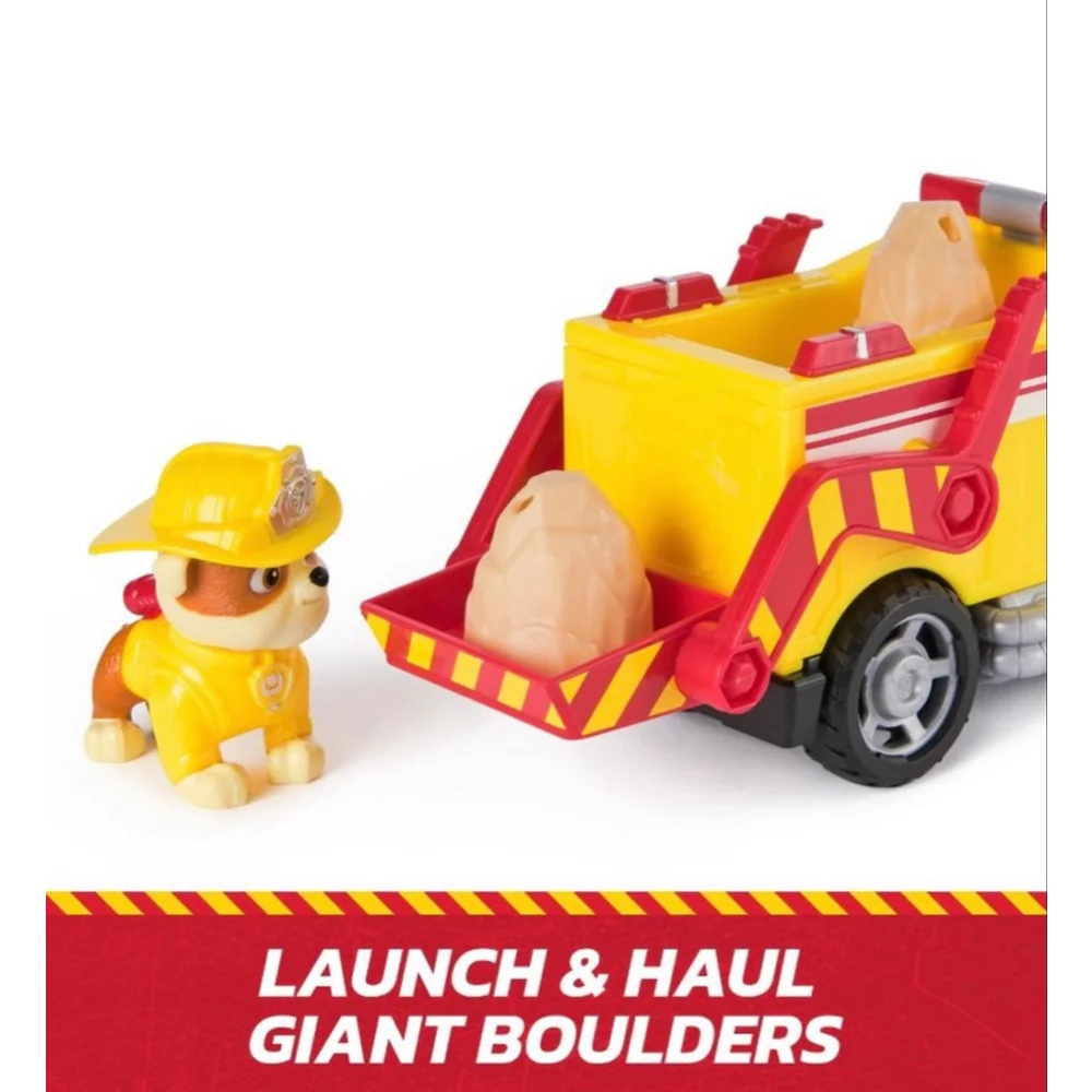 NEW Paw Patrol Fire Rescue Rubble Dump Truck One Size Yellow Red